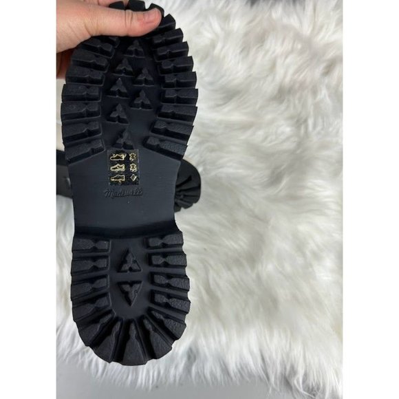 Madewell The Rayna Lace-Up Boot in Leather in White - Picture 8 of 8